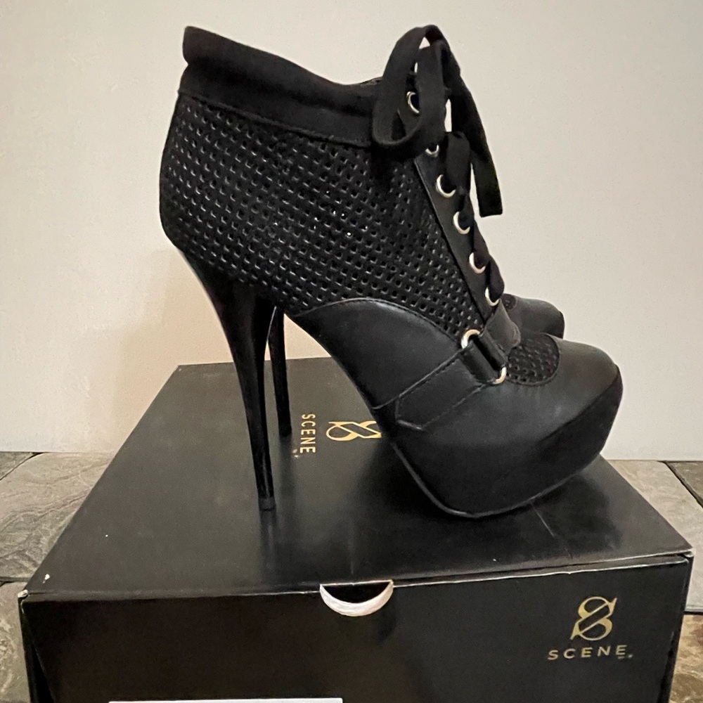 Scene Platform Sneaker Heels